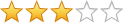Average Customer Rating of 3.0